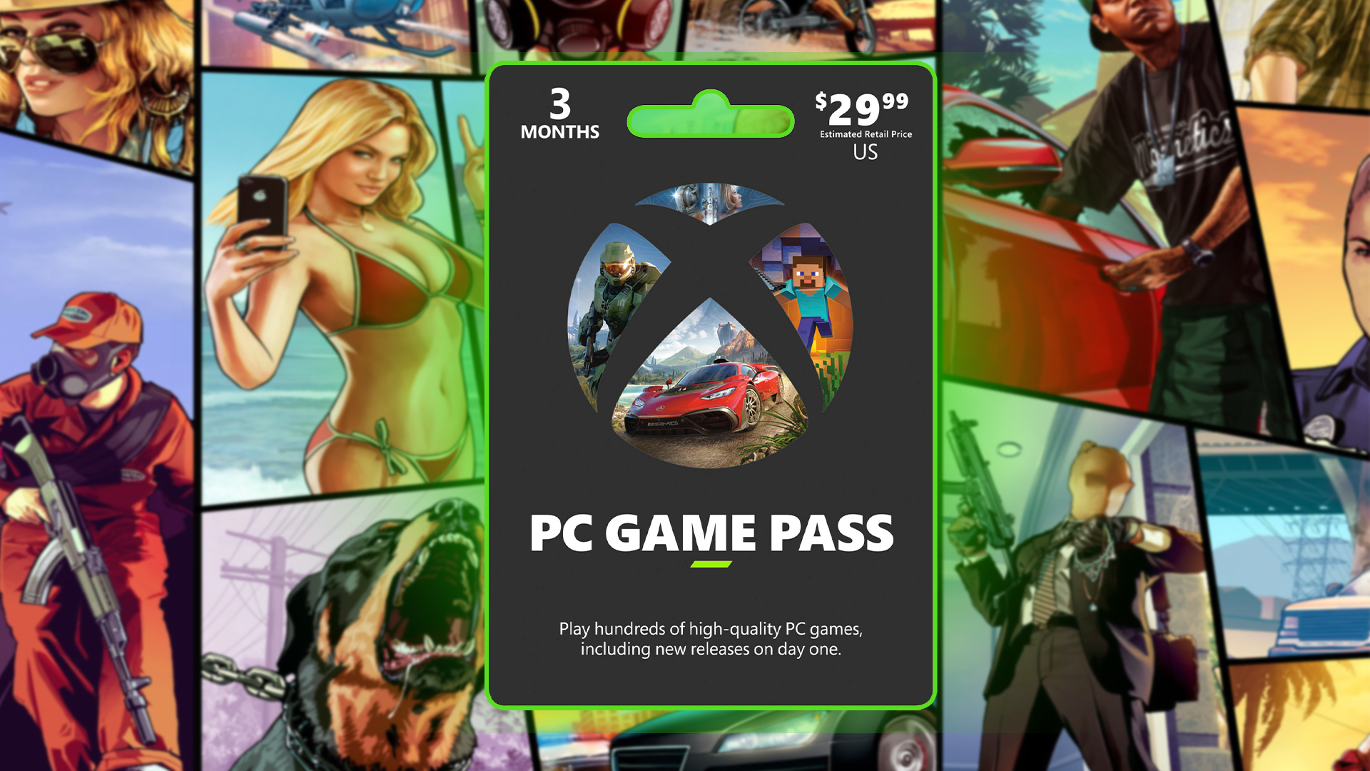 GTA V on XBOX's PC Game Pass