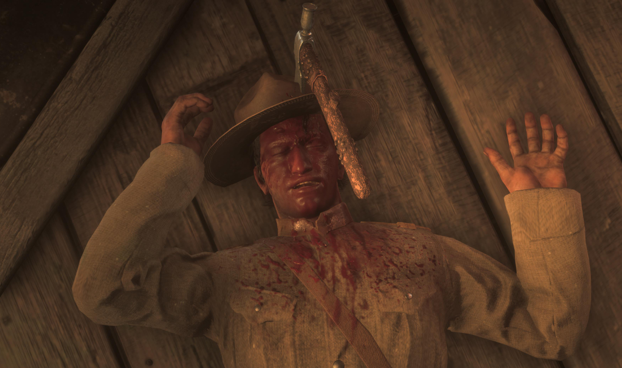 Red Dead Redemption 2 Gore