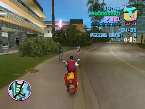 GTA: Vice City Pizza Delivery